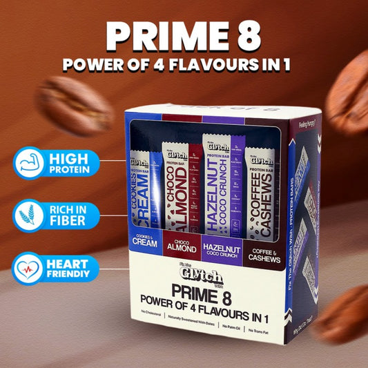 Prime 8 "Pack of 8 protein bars"