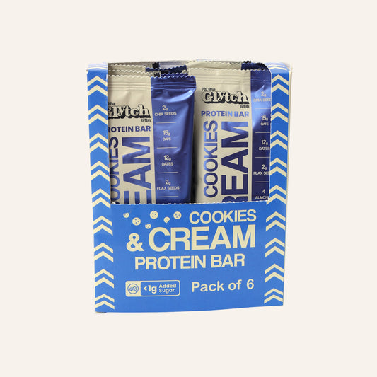Cookies And Cream - 10g protein per bar - Pack of 6