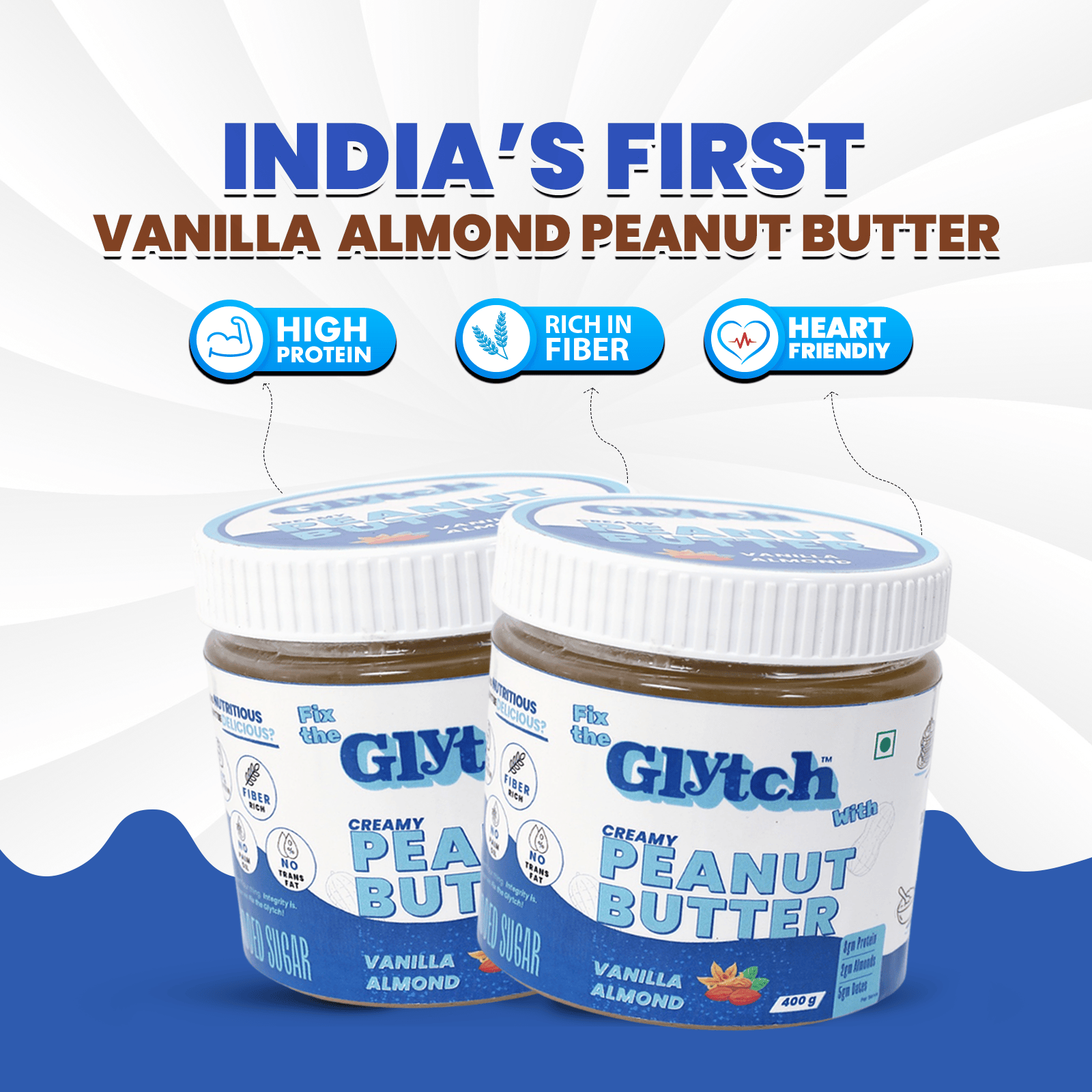 Vanilla Almond - Peanut Butter