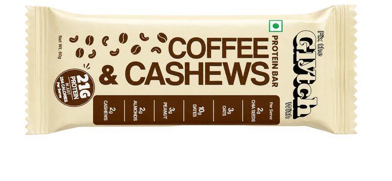 Coffee & Cashew | 21g Protein | Only 255 Kcal advantage