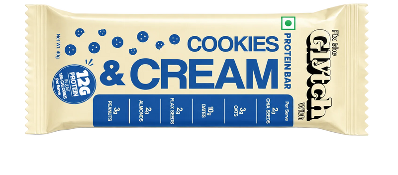 Cookies & Cream | 12g Protein | Only 185 Kcal advantage