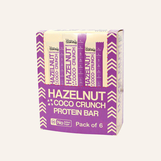 Hazelnut Coco Crunch - 10g protein per bar - Pack of 6
