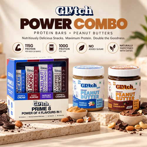 Prime 8 (Pack of 8 protein bars) + 2 Peanut Butter