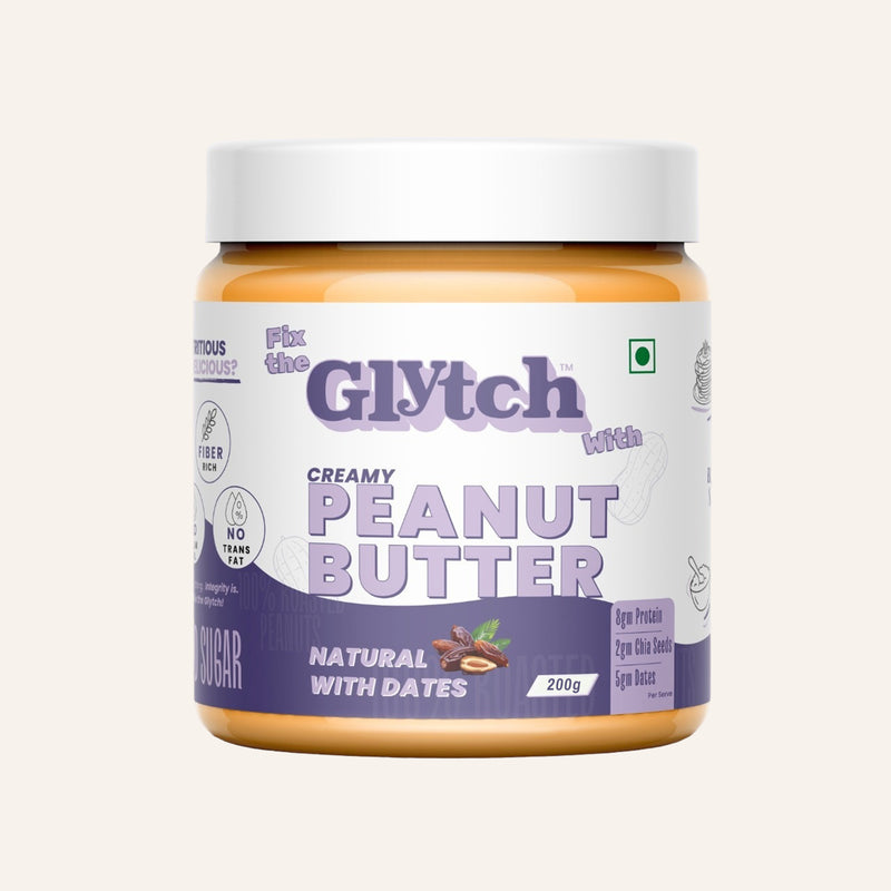 Natural with dates - Peanut Butter