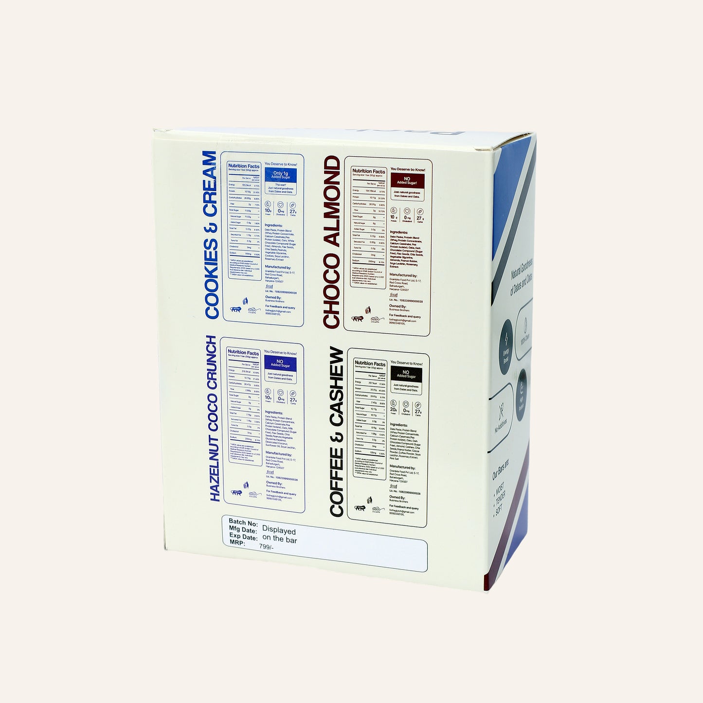 Prime 8 "Pack of 8 protein bars"