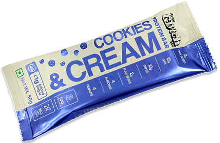 Cookies and Cream | 10 g Protein advantage